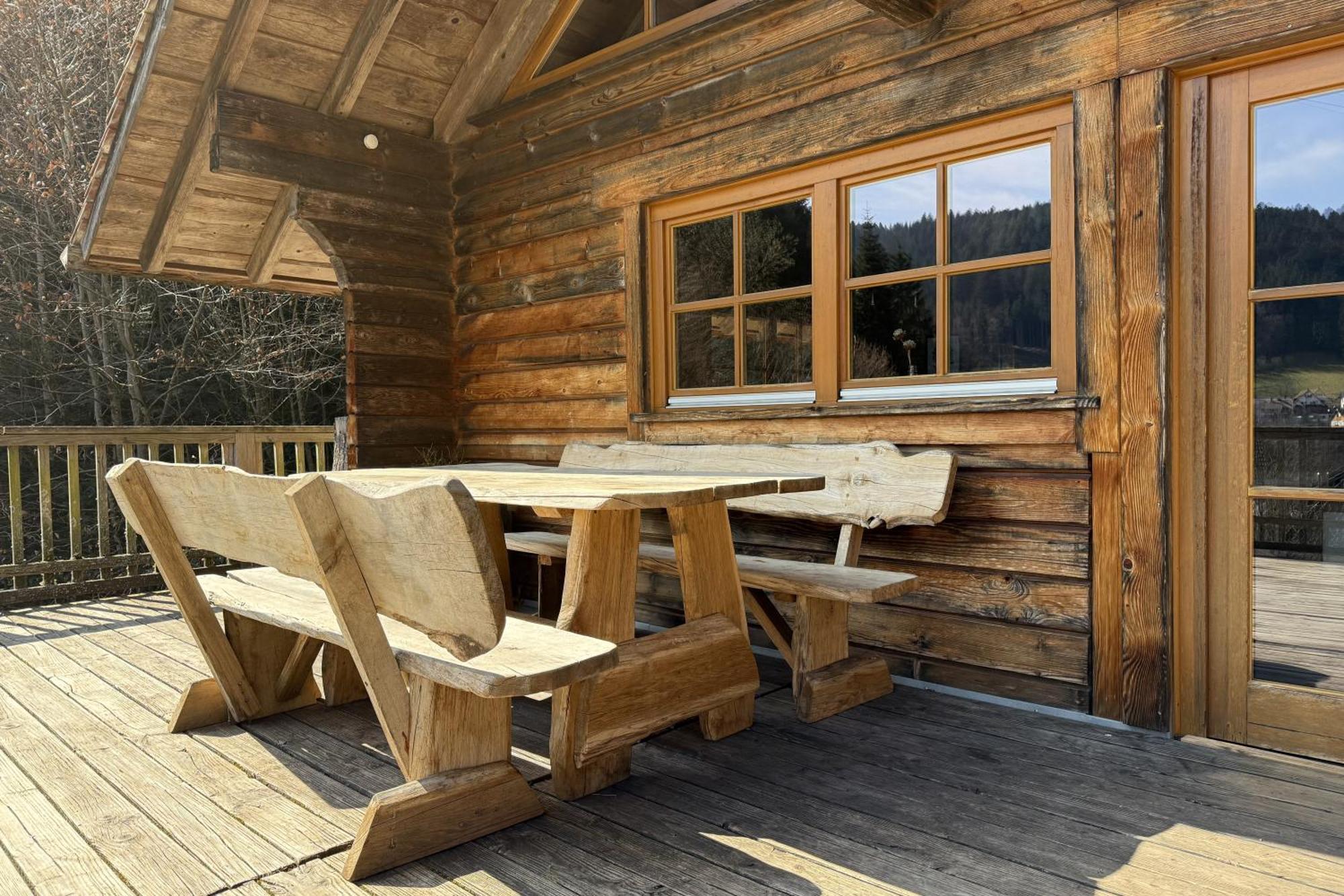 Schwarzwald Blockhaus - Sauna - Kamin - Mit Bettwaesche Und Handtuecher Schenkenzell Exterior photo