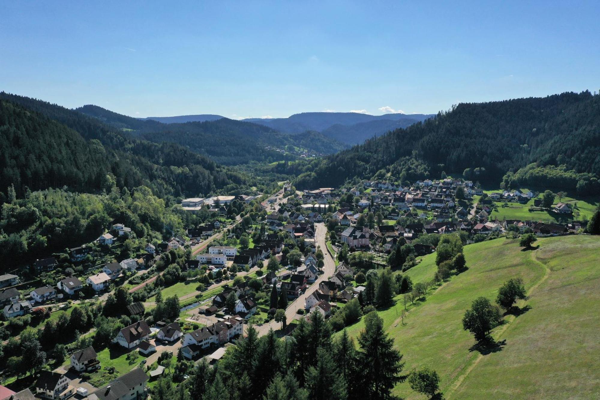 Schwarzwald Blockhaus - Sauna - Kamin - Mit Bettwaesche Und Handtuecher Schenkenzell Exterior photo
