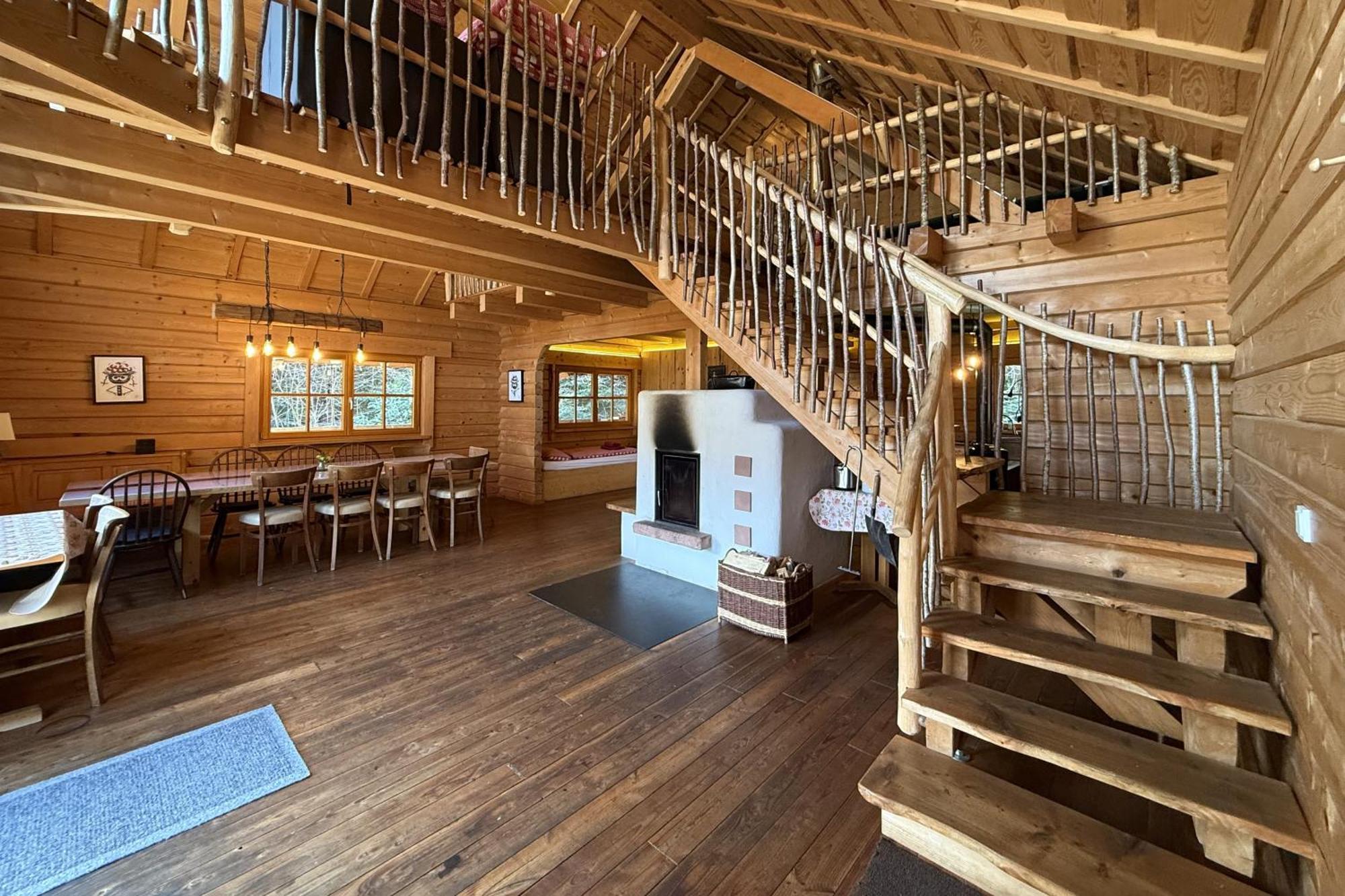 Schwarzwald Blockhaus - Sauna - Kamin - Mit Bettwaesche Und Handtuecher Schenkenzell Exterior photo